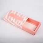 Manica piana di Art Paper Drawer Boxes Collapsible del cartone di CMYK 350g che fa scorrere la biancheria intima dei calzini