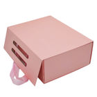 Lusso magnetico pieghevole su ordinazione del regalo di piegatura del cartone di PMS della scatola con il nastro ISO9001