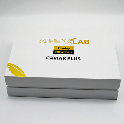 comprare Scatole d'imballaggio cosmetiche bianche Matt Lamination One Piece Structure del labbro e della base online manufacture