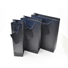 Personalizzazione 3 minuti Squisita Single Copper Paper Blue Handbag per l' imballaggio regalo di lusso