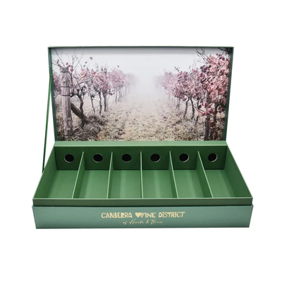 comprare Presentazione della bottiglia di vino di lusso Cassa regalo scatola di regalo chiusura magnetica Logo personalizzato accettato online manufacture
