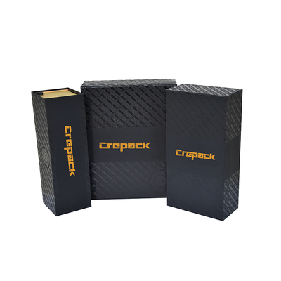 comprare Personalizza il packaging della scatola per vino con coperchio e base con logo per 2 bottiglie con rivestimento UV e laminazione opaca online manufacture