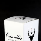 contenitore di regalo della bottiglia di vino 250g Artpaper pieghevole singolo Champagne Whisky Alcohol Packaging Box