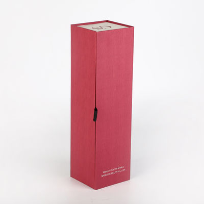 comprare Confezione regalo magnetica rigida per bottiglia di liquore Scatola per bottiglia di vino singola da 2 mm online manufacture