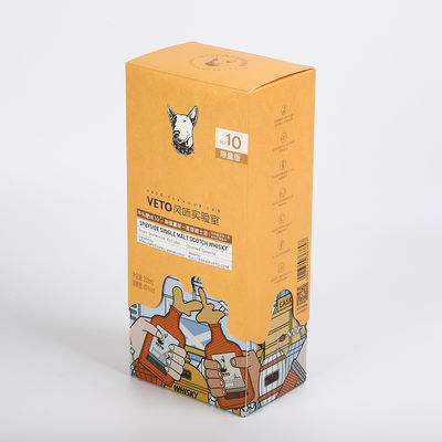 comprare Scatola personale Artpaper dell'apertura a strappo della vodka che imprime con la serratura del supporto del collo della manica online manufacture