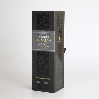 comprare Cartone rigido ricoprente UV della chiusura magnetica premio che imballa la scatola di Chamgane ed il contenitore di vino con la linguetta del nastro online manufacture