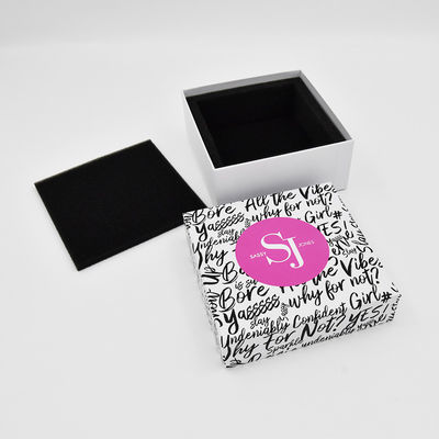 comprare Il coperchio dello spigolo ed ha basato i contenitori di regalo di lusso con l'imballaggio cosmetico dell'inserzione online manufacture