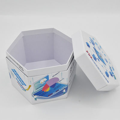 comprare Dimensione di lusso dei contenitori di regalo del cartone esagonale CMYK Custoimzed online manufacture