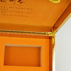 I gioielli di legno di lusso del MDF inscatolano 230g hanno personalizzato il pacchetto di sanità della maniglia