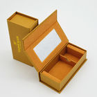 Piccola scatola di lusso rigida di forma del libro