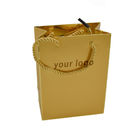 Carry Custom Paper Shopping Bags 250g ha impresso promozionale con la maniglia abbinata della corda dei pp