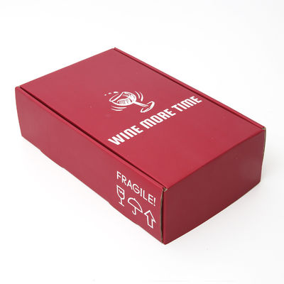 comprare Il colore di Pantone ha ondulato la scatola di spedizione di carta del vino del bollettino online manufacture