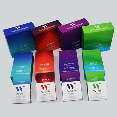 comprare Contenitore cosmetico di cartone di colore rosso il piccolo ha ondulato i contenitori di bollettino per al minuto online manufacture