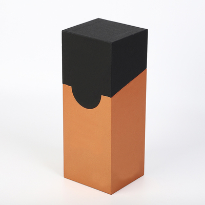 comprare scatola di cartone rigida singola di lusso di Flip Open Top dei contenitori di regalo della bottiglia di whiskey del brandy del vino online manufacture