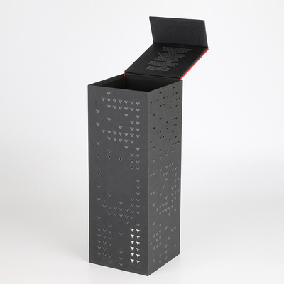 comprare Apertura rigida su ordinazione della cima dell'unità di elaborazione Flip Single Cardboard Spirits Box del ODM del contenitore di regalo della bottiglia di vino online manufacture