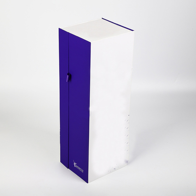 comprare Logo bianco di un pezzo personale FSC della stagnola di golf della cartella del contenitore di regalo della bottiglia di vino online manufacture