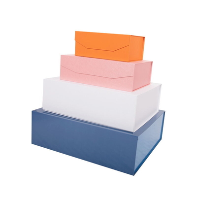 Industria delle scatole di stampa e imballaggio Prova scatole regalo in cartone pieghevole a colori con disegno personalizzabile