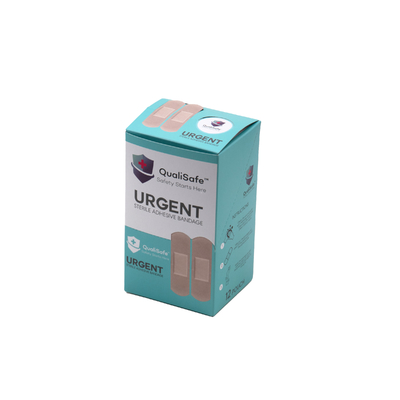 Scatola di imballaggio per medicinali personalizzati per cerotti emostatici Maschere Pillole Carta Kraft Art