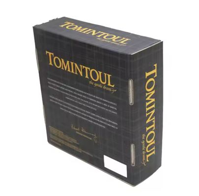 Scatola regalo per bottiglia di vino con logo personalizzato che accetta le esigenze del cliente per l'imballaggio