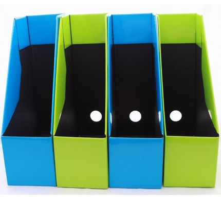 L'organizzatore pieghevole CMYK dell'archivio della rivista del supporto della cancelleria ha ondulato Collapsibile 300mm
