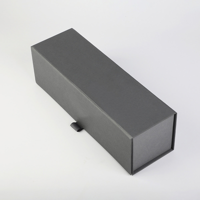Scatola di cartone del ODM della bottiglia di vino di FCS del flat pack singola con chiusura magnetica